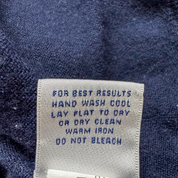 Peter Millar Sweater Mens XL Blue Wool Silk Blend Grandover Resort Golf Preppy‎ - Picture 10 of 13